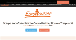 Desktop Screenshot of euroroutier.com